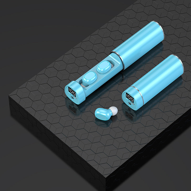 Auricolare Bluetooth In-Ear 5.2 cilindrico sportivo