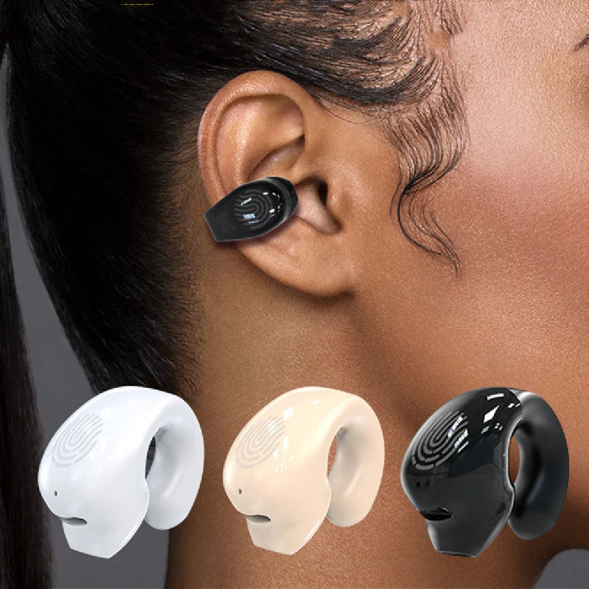 Auricolari wireless singoli in ear HiFi stereo touch Bluetooth 5.3 con microfono auricolari sportivi con microfono